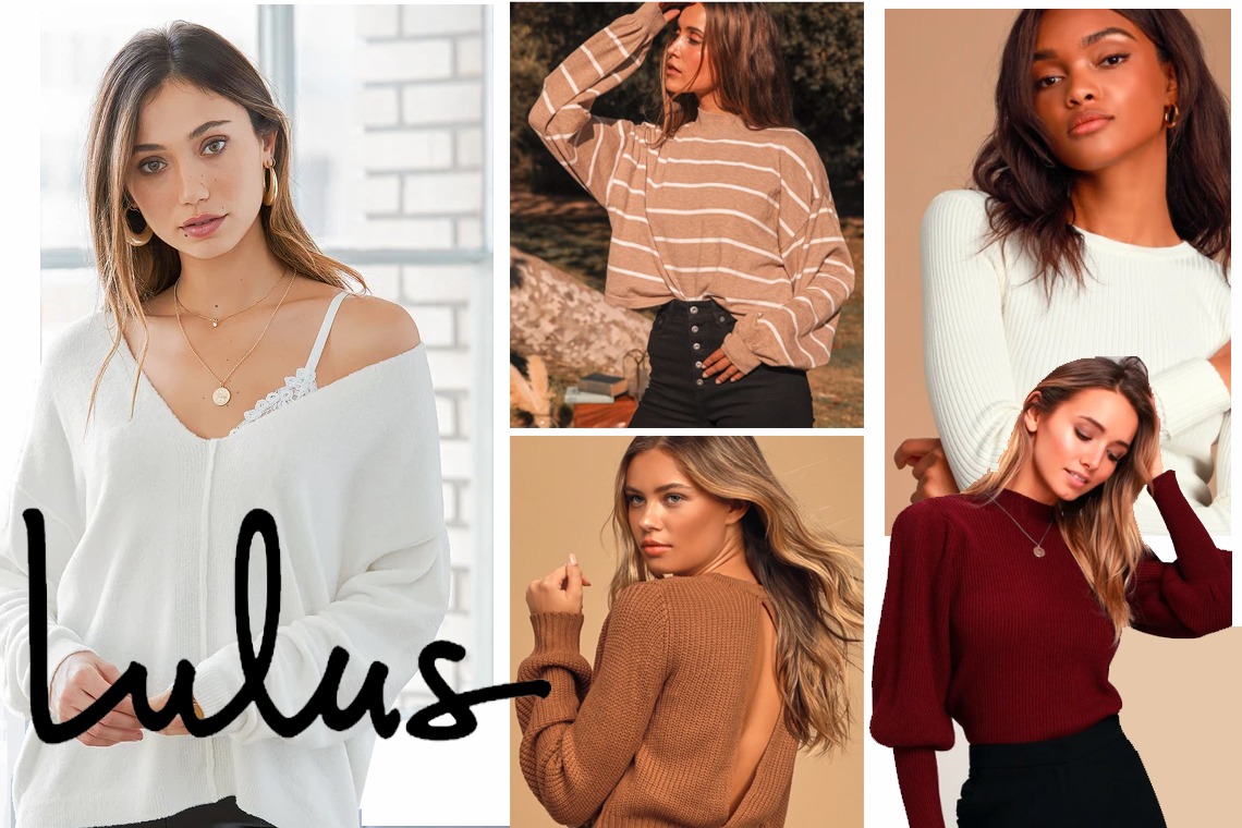 Lulus Has Long Sleeve Sweaters On Sale For You